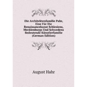   Bedeutende KÃ¼nstlerfamilie (German Edition) August Hahr Books