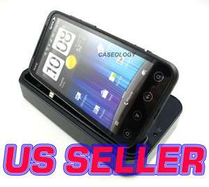 USB CRADLE DOCK BATTERY CHARGER HTC EVO 3D ACCESSORY  