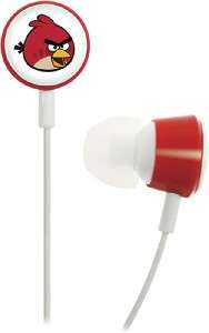 NEW GEAR4 Angry Birds Tweeters Red Bird Stereo Headphones Earbuds 