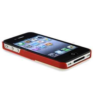 Red OEM Gear4 Angry Bird Plastic Hard Case+Diamond Guard+Pen For 