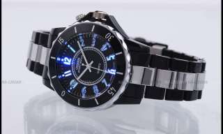   Colours LED Light Lady&Men Unisex Sports Fashion Quartz Wrist Watches