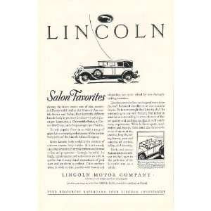  1928 Lincoln Limousine Salon Favorites at National 