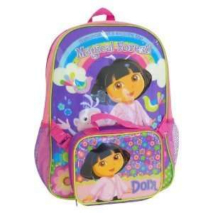 Nick Jr Dora The Explorer Backpack with lunch
