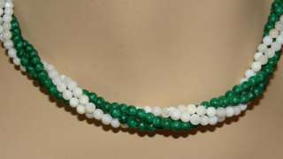 36 4m DARK GREEN Interchangeable Twister Twist a Beads  