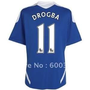   quality chelsea fc home no.11 drogba soccer jersey