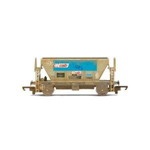 Hornby R6448 00 Gauge Caib Pga Hopper Wagon Weathered Freight Rolling 