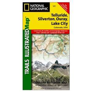   Silverton/Ouray/Telluride/Lake City Trail Map