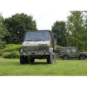  Unimog Truck of the Belgian Army Premium Poster Print by 