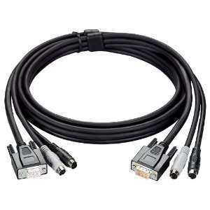 ATEN 2L1006P/C PS2 KVM 20 Foot Cable VGA and PS2 to VGA and PS2 (20 