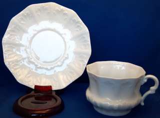Antique Porcelain Giraud Limoges France China Tea Cup & Saucer  