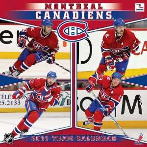    Montreal Canadiens 2011 Mini Wall Calendar