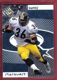 Jerome Bettis 1998 UD Collectors CChoice Starquest #26 Steelers Notre 