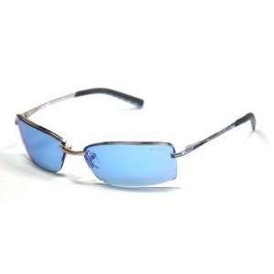   Arnette Sunglasses Mercury Silver with Blue Element