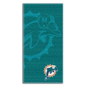  Miami Dolphins Fiber Reactive Beach Towel Sports 