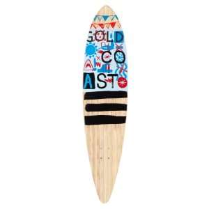  Goldcoast Deck Shaka Tack Floater Longboard (10 X 44 Inch 