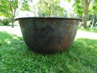   Cauldron Pot 34 wide 100 Years Old from Anoka MN LOCAL PICK UP ONLY
