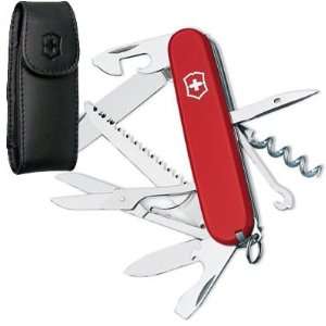  SWISS ARMY Huntsman Knife with Pouch