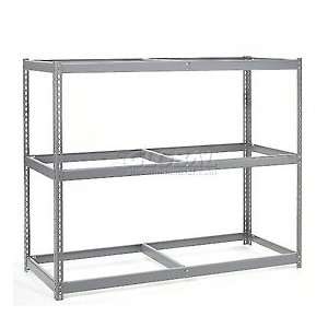 Wide Span Rack 60x24x60 With 3 Shelves No Deck 1200 Lb Capacity Per 