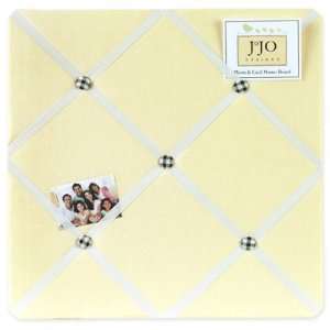 Bumble Bee Yellow Fabric Memo Board By Jojo Designs