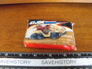 Unopened GI Joe Tissues, Copyright 1988, looks great  