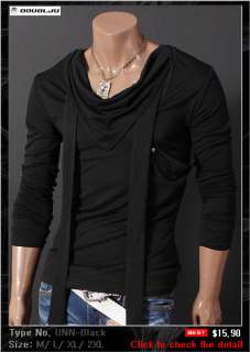 Doublju1 Mens Casual Best Longsleeve T shirt Collection  