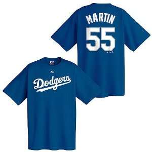  BSS   Russell Martin (Los Angeles Dodgers) Name and Number 