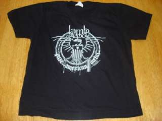 Lamb Of God American Heavy Metal Black T Shirt Size Toddlers S Slayer 