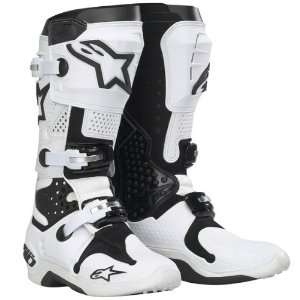  Tech 10 Boots White/Black Size 11 Alpinestars 201007 21 11 
