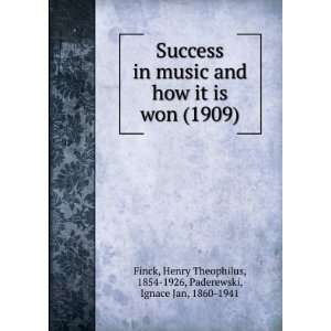   9781275290044) Henry Theophilus Paderewski, Ignace Jan, Finck Books