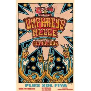  Umphreys McGee New Orleans Concert Poster SIGNED
