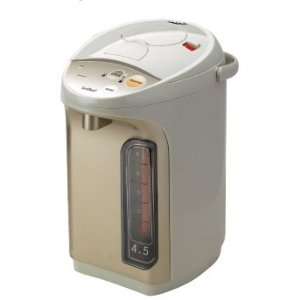 Le Chef Electric Hot Water Pot 4.5 (2 Tone Beige) Manual Pump With 