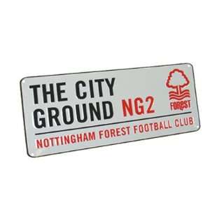  Nottingham Forest FC. Metal Street Sign