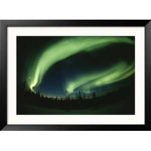  Brilliant Display of Auroral Lights Collections Framed 