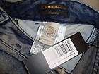 NWT DIESEL CUSSYM D Made in ITALY Black Gold Label Highlight Trim 
