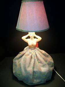 1950S UNDERWRITERS LABORATORIES PORTABLE LADY LAMP  