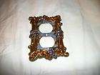   HP FILIGREE ROSES OUTLET COVER SHABBY ORNATE FRENCH COTTAGE PARIS APT