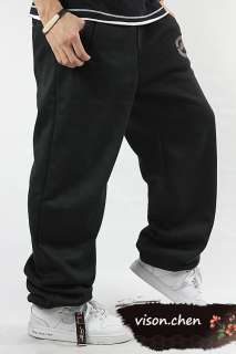 HIPHOP B BOY Ecko Mens SkateBoarding SweatPants Pure Cotton Soft 