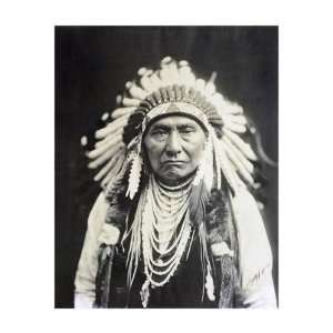  Chief Joseph Nez Perce 1903 by Edward S. Curtis. size 21 