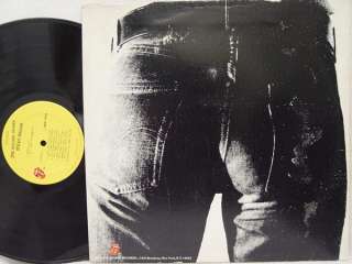 THE ROLLING STONES   Sticky Fingers LP (1st US Issue with zipper 