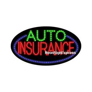  Animated Auto Insurance LED Sign 