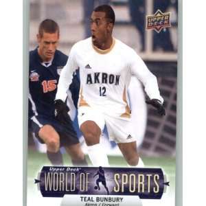   Teal Bunbury   Akron Zips  (Soccer) (ENCASED Collectible Card