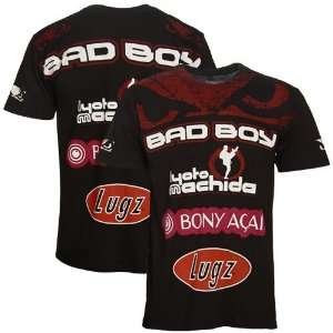  Bad Boy Black Lyoto Machida UFC 98 Premium Walk In T Shirt 