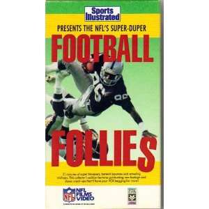  NFLs Super Duper Football Follies (1 VHS Tape 