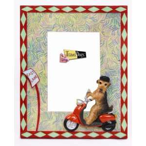    Travel Dogs Figurine Picture Frame   Fast Lane