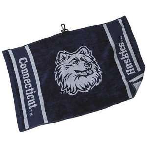  Connecticut Huskies (UConn) Jacquard Woven Golf Towel 