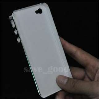   Leather Chrome Case Cover for All Apple iPhone 4S and CDMA iPhone 4