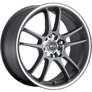 MSR 43 16x7 Gray Wheel / Rim 5x100 & 5x4.5 with a 35mm Offset and a 72 