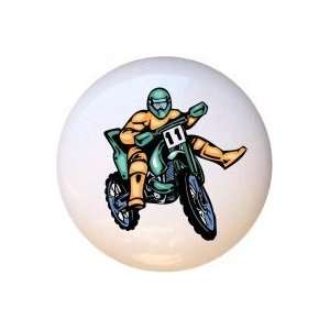  Extreme Sports Motocross Motorcycle Drawer Pull Knob