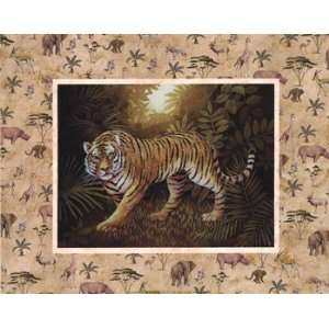  Safari   Tiger   Poster by T.C. Chiu (10x8)