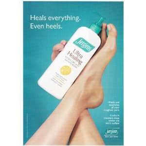 Print Ad 2004 Jergens Ultra Healing Feet Jergens  Books
